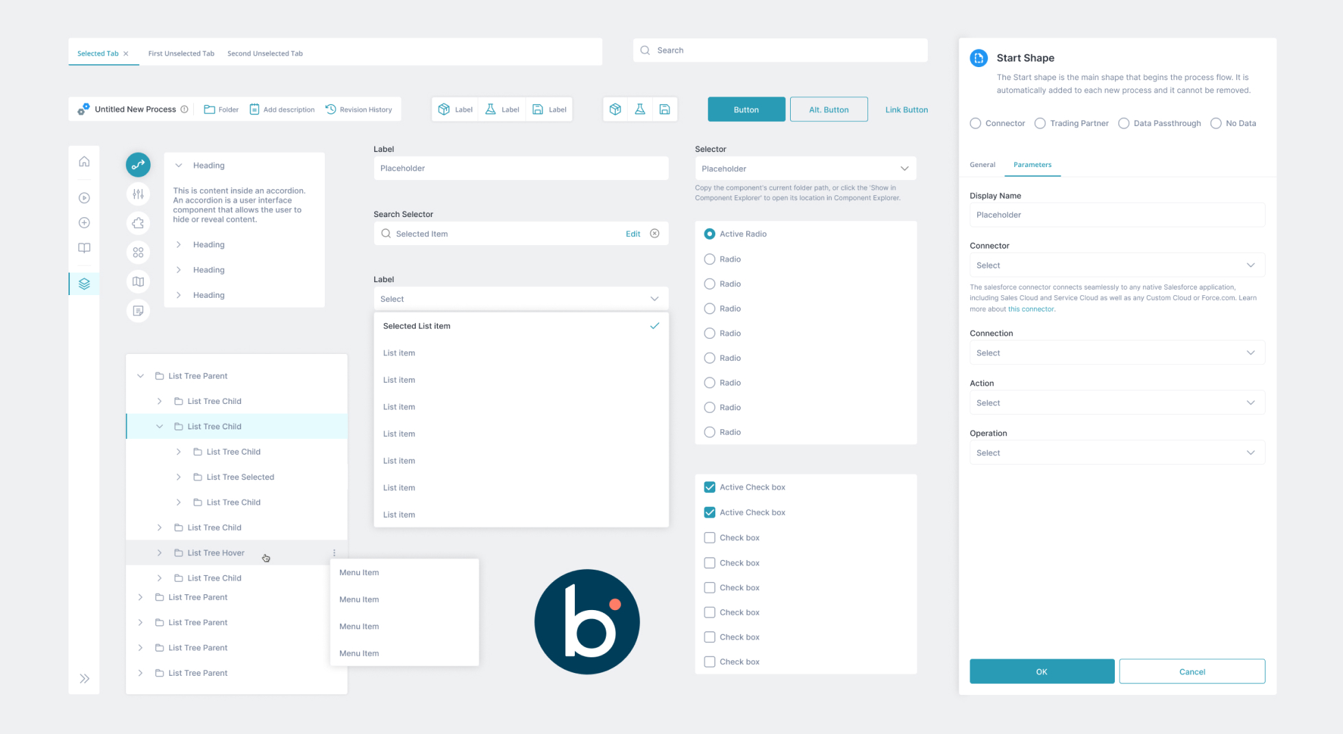 UI element redesign
